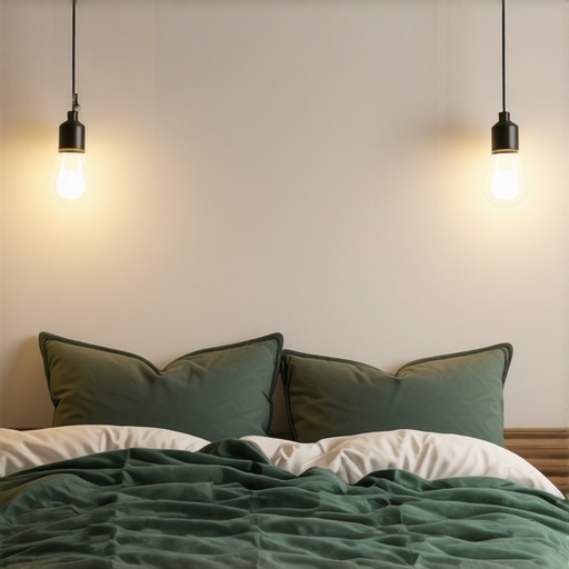Why Your Bedroom Walls Look Different Under LED Bulbs