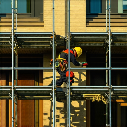 Why Your Painter Prefers Scaffolding Over Ladders for High Eaves