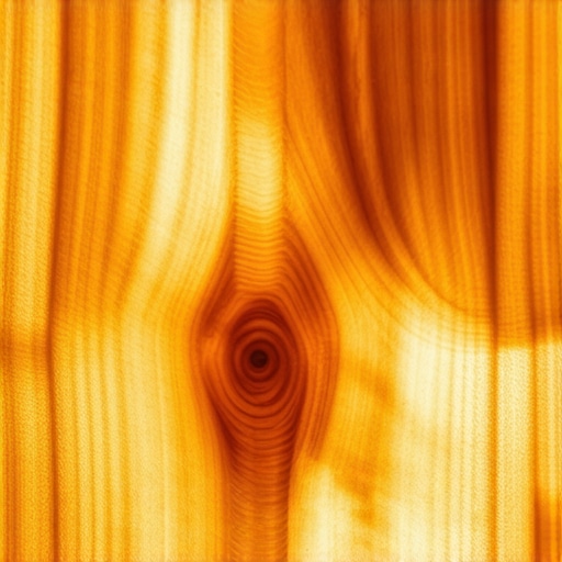 Close up of cedar wood absorbing eco-friendly oil stain