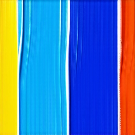 Visualizing metamerism in home office paint Comparison of blue paint pigments under different light sources showing color shifts