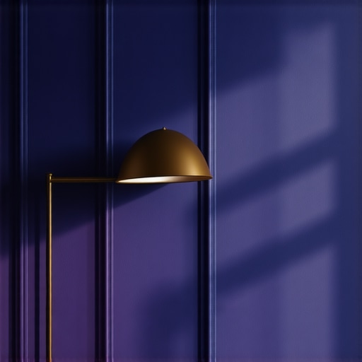 Why Your Blue Walls Look Purple After the Sun Goes Down